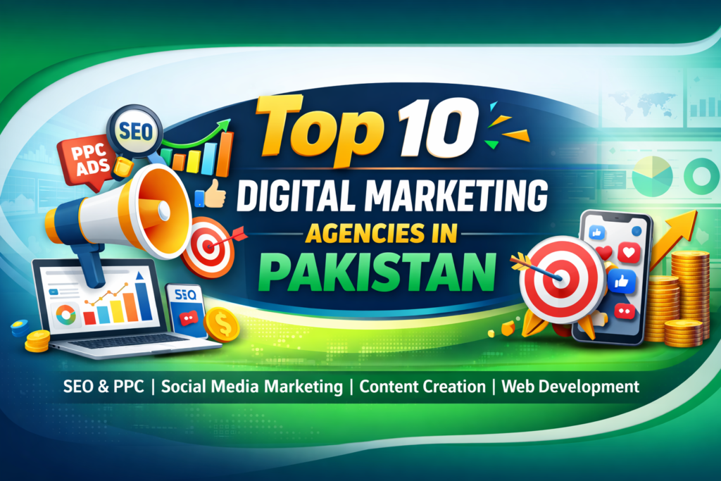 Top digital marketing agencies in Pakistan