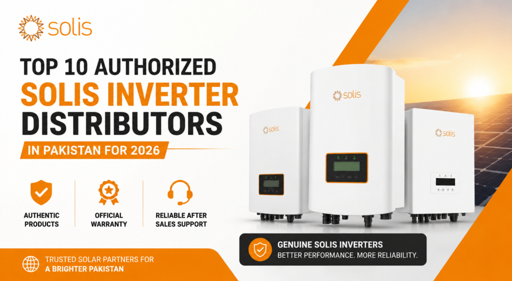 Solis inverter distributors in Pakistan 2026