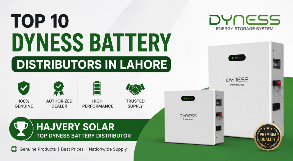 Top DYNESS battery distributors in Lahore